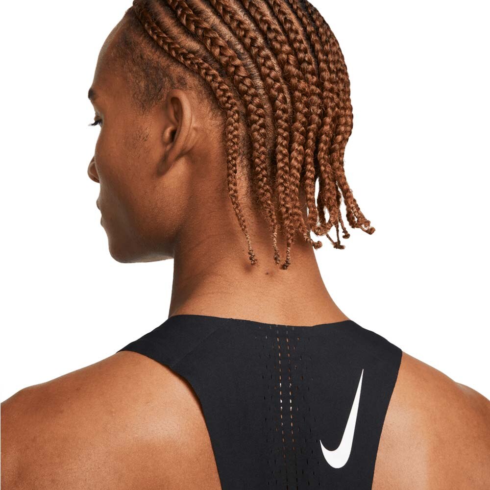 Nike ADV Aeroswift Singlet Herre Sort