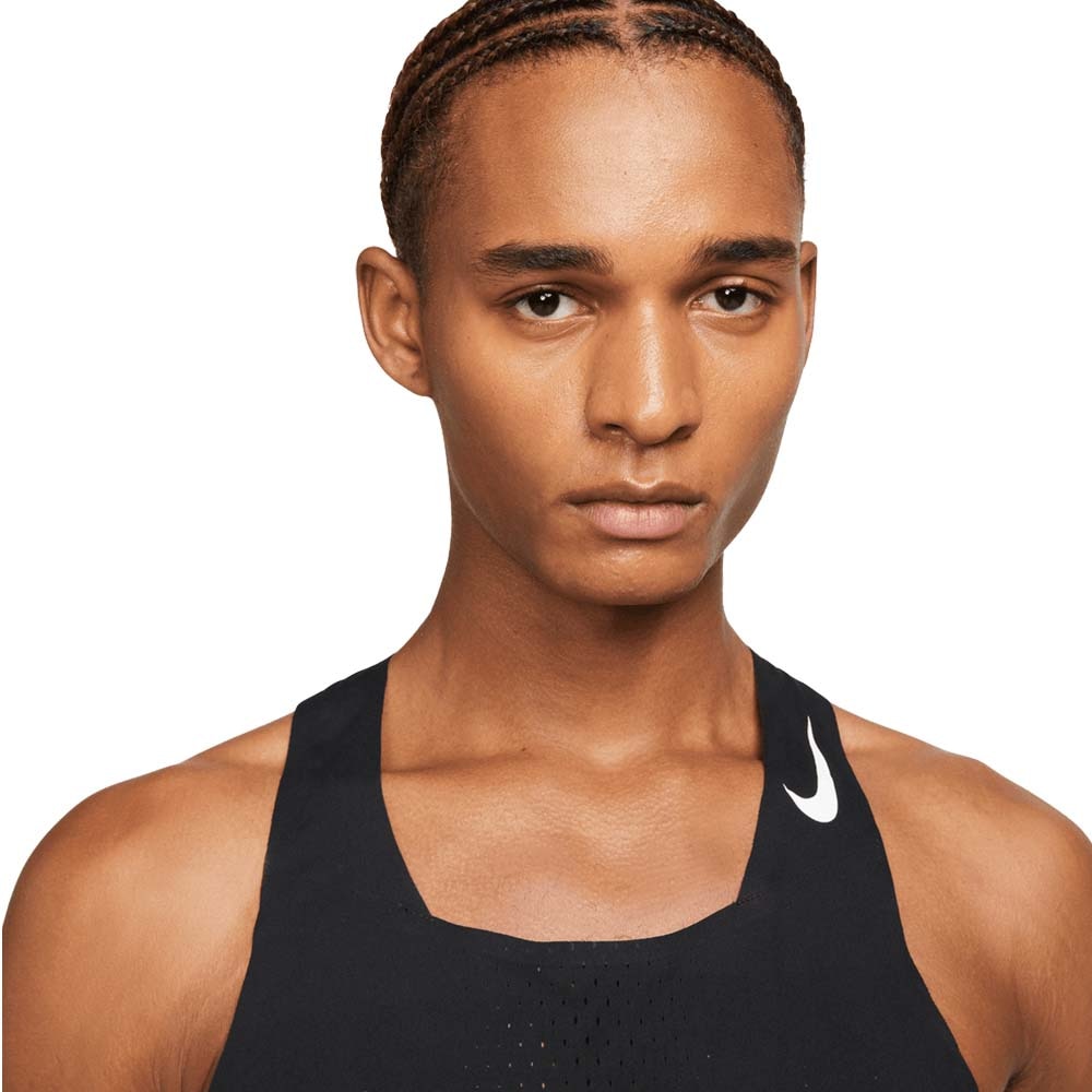 Nike ADV Aeroswift Singlet Herre Sort