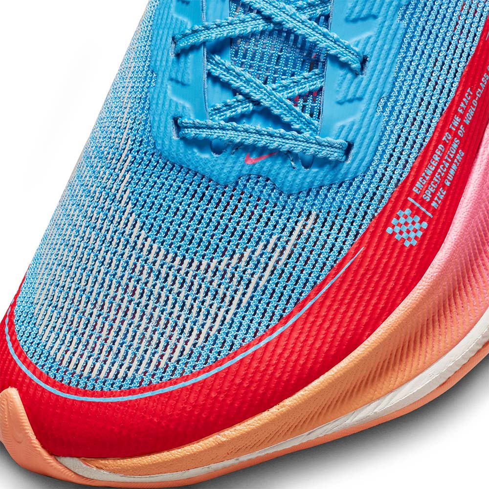 Nike ZoomX Vaporfly Next% 2 Joggesko Dame Blå/Rød