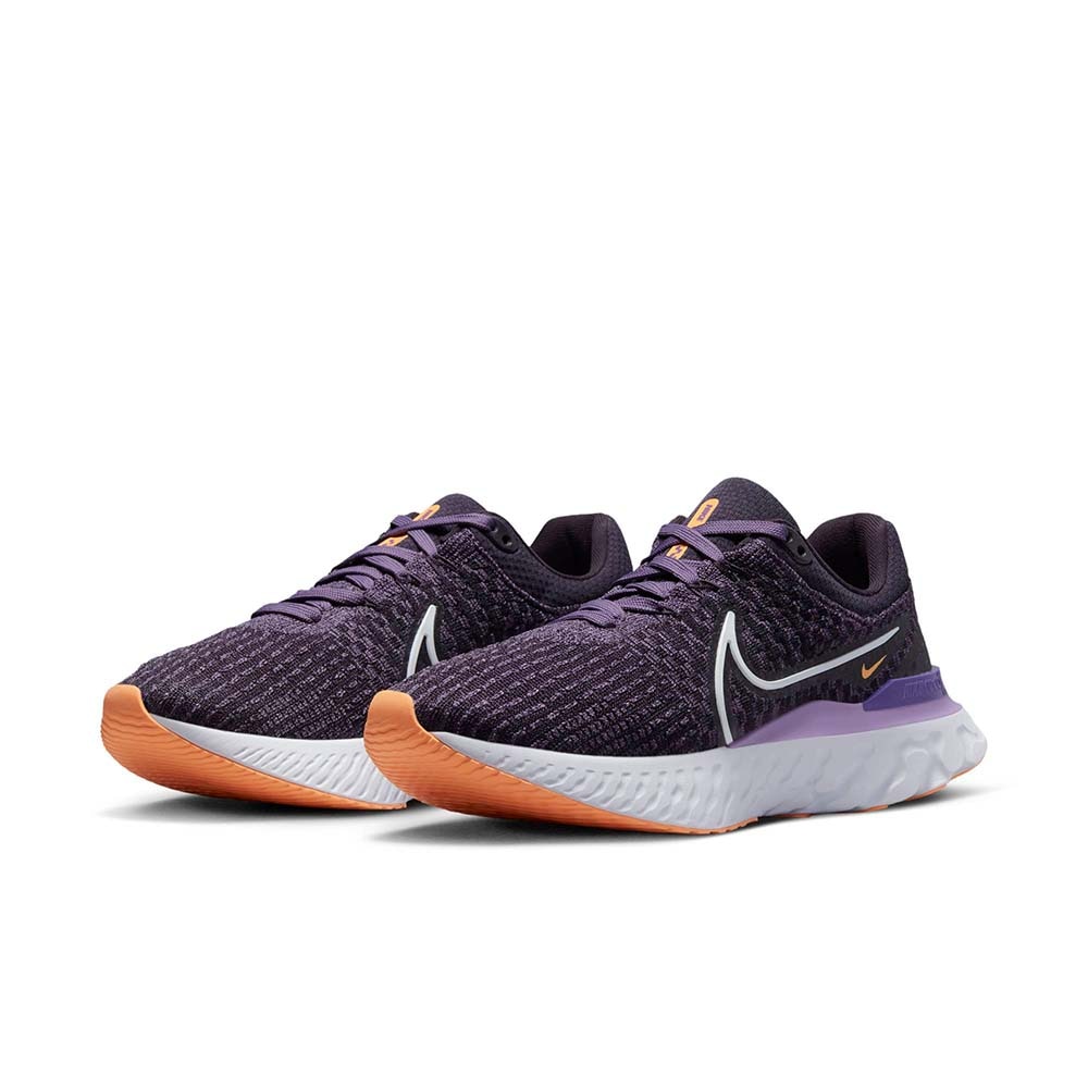 Nike React Infinity Run Flyknit 3 Joggesko Dame Lilla