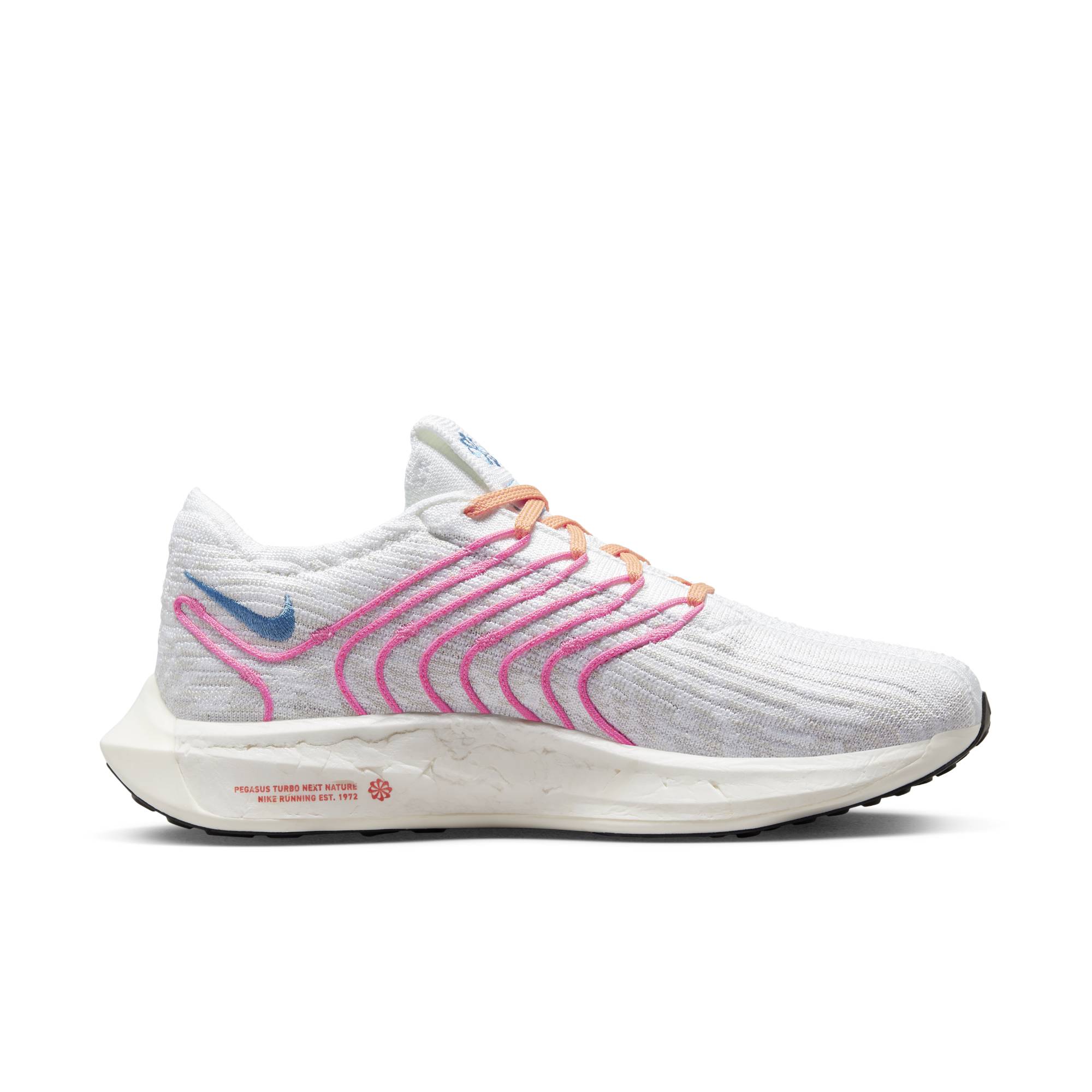 Nike Pegasus Turbo Next Nature Dame Hvit/Rosa 