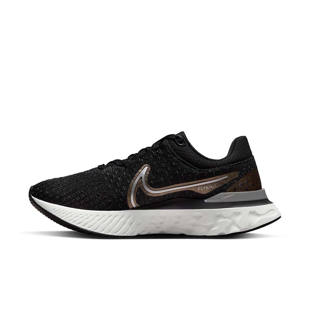 Nike React Infinity Run Flyknit 3 Joggesko Dame Sort/Brun