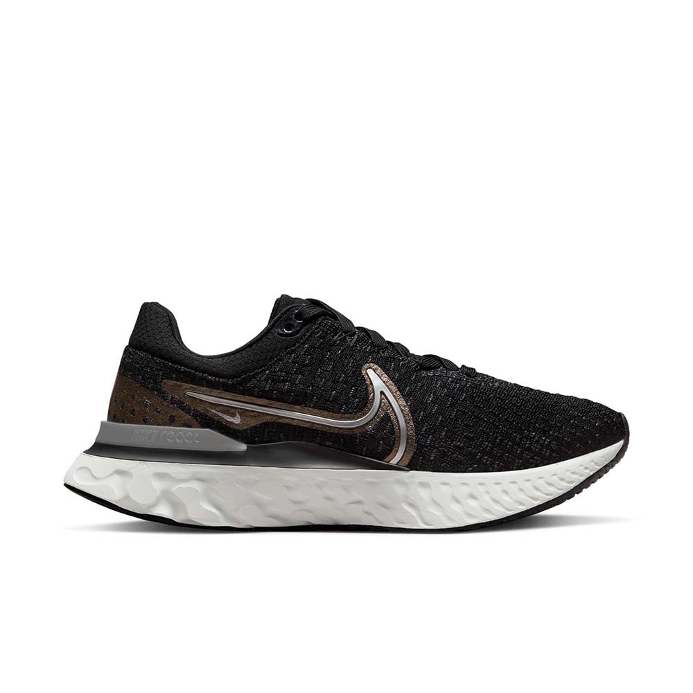 Nike React Infinity Run Flyknit 3 Joggesko Dame Sort/Brun