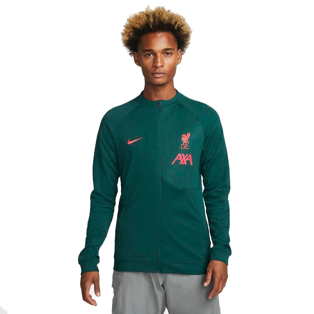 Nike Liverpool FC Strike Track Fotballjakke Grønn