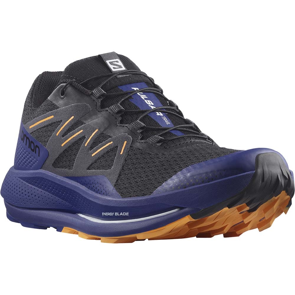 Salomon Pulsar Trail Joggesko Herre Sort/Blå