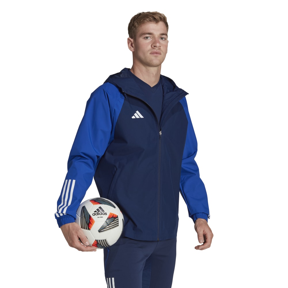 Adidas Tiro 23 Allværsjakke Marine