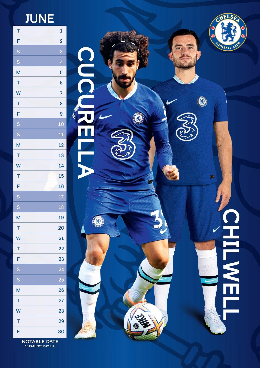 Official Product Chelsea Kalender 2023