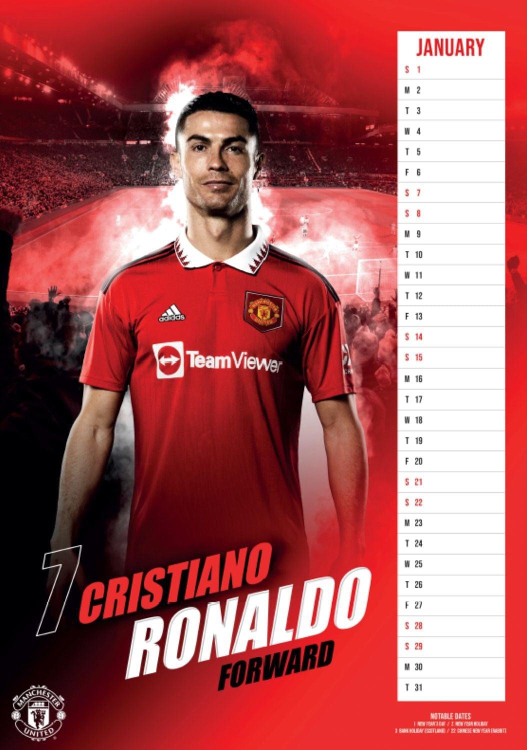 Official Product Manchester United Kalender 2023