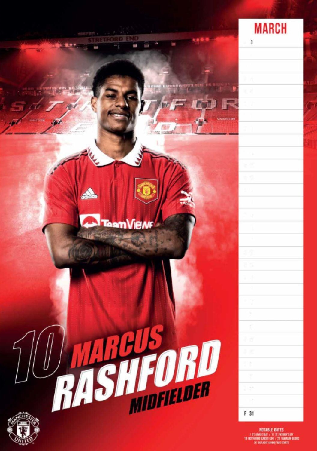 Official Product Manchester United Kalender 2023