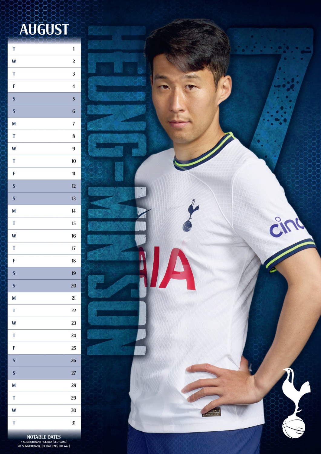 Official Product Tottenham Kalender 2023