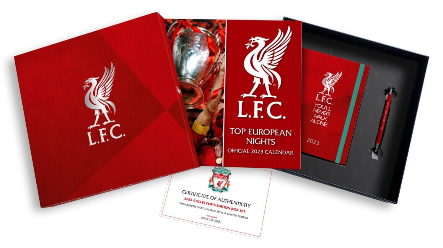 Official Product Liverpool FC Collectors Gift Set 2023
