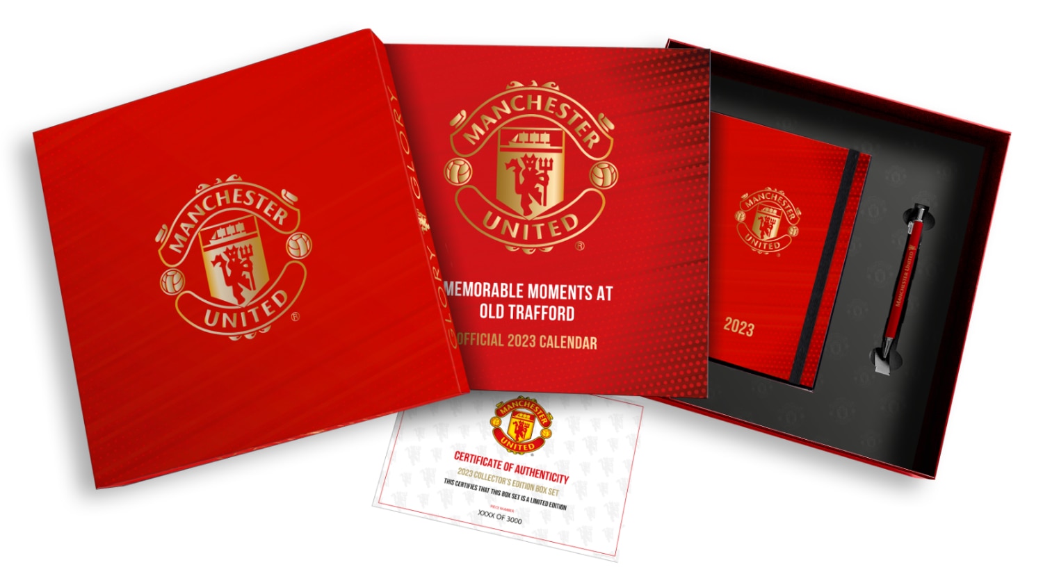 Official Product Manchester United Collectors Gift Set 2023 Torshov