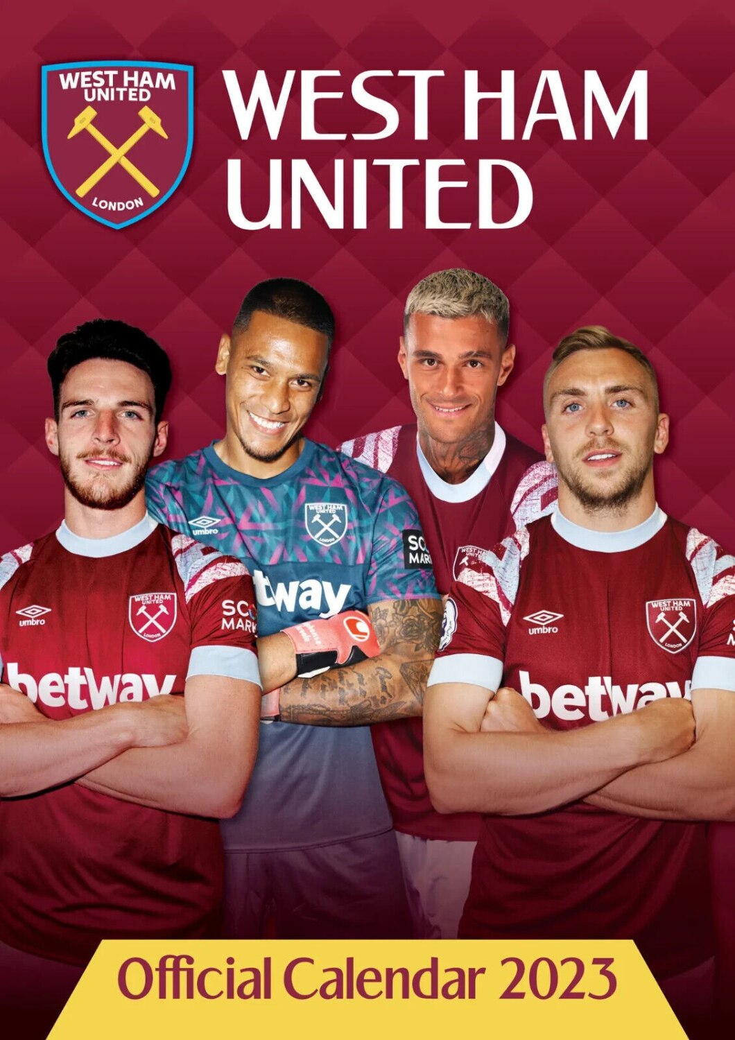 Official Product West Ham Kalender 2023