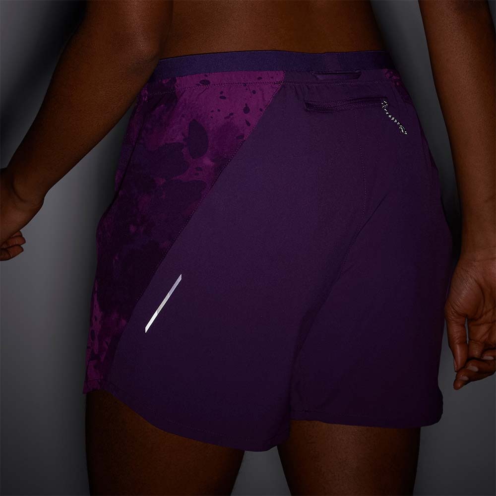 Salomon Cross 5' Løpeshorts Dame Lilla