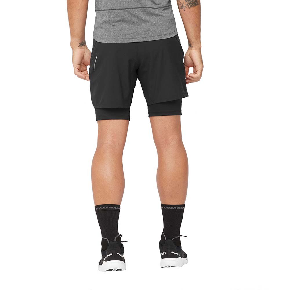 Salomon Cross TW Shorts Herre Sort 