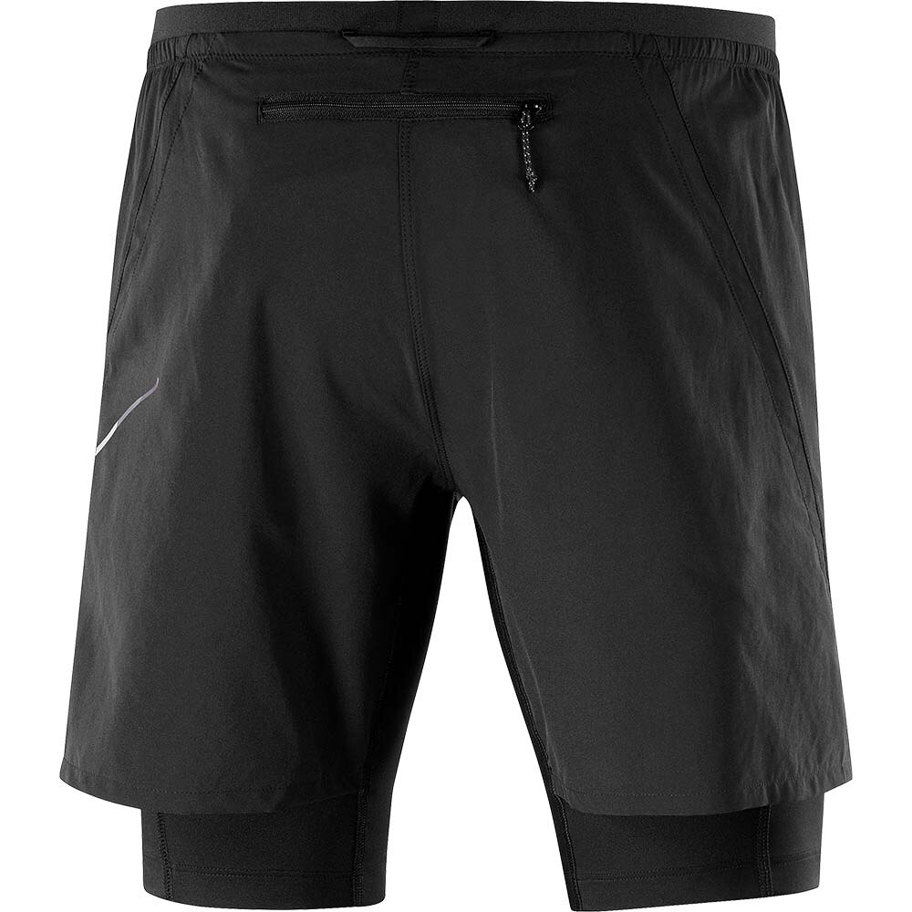 Salomon Cross TW Shorts Herre Sort 