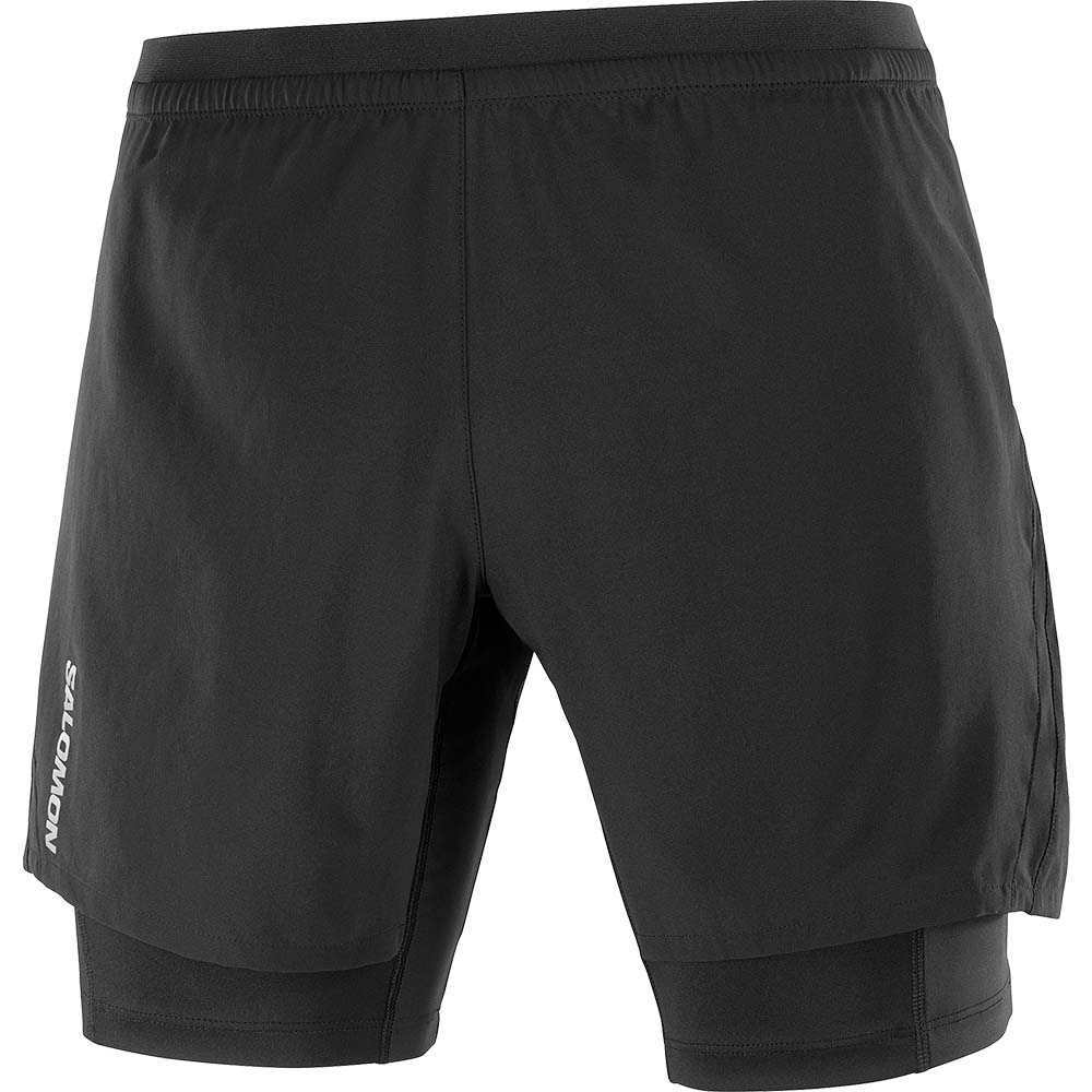 Salomon Cross TW Shorts Herre Sort 