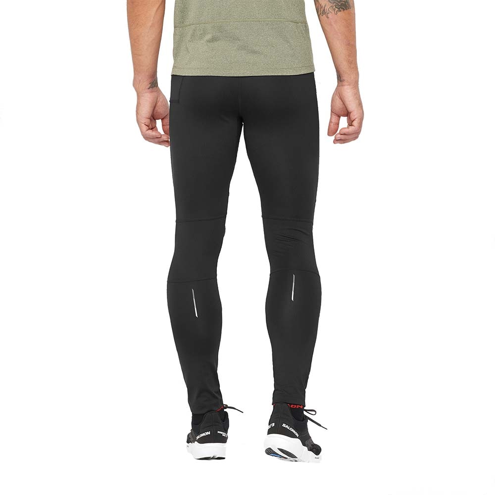 Salomon Cross Run Tights Herre Sort 