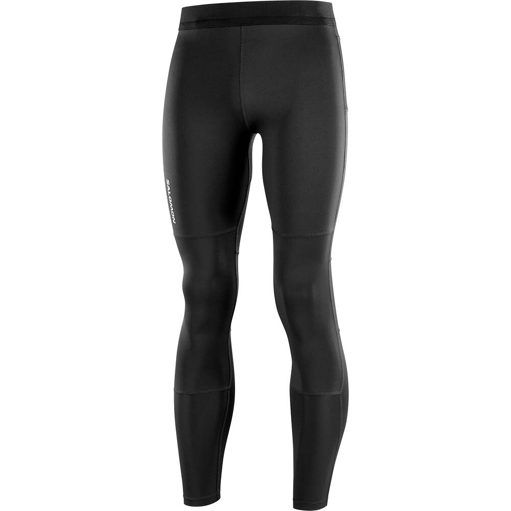 Salomon Cross Run Tights Herre Sort 