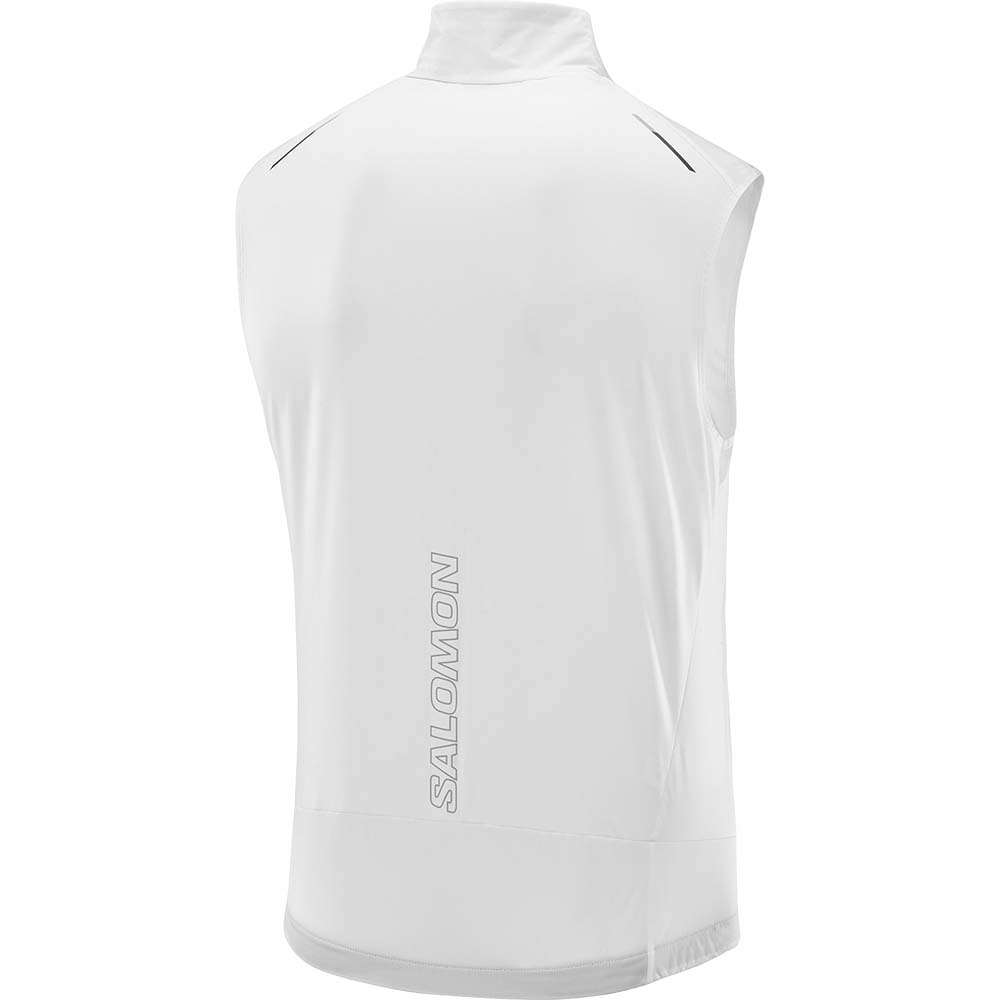 Salomon Bonatti Aero Hybrid Vest Herre Hvit 