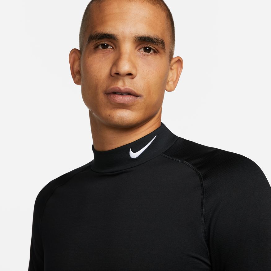 Nike Pro Warm Baselayer Langermet Sort