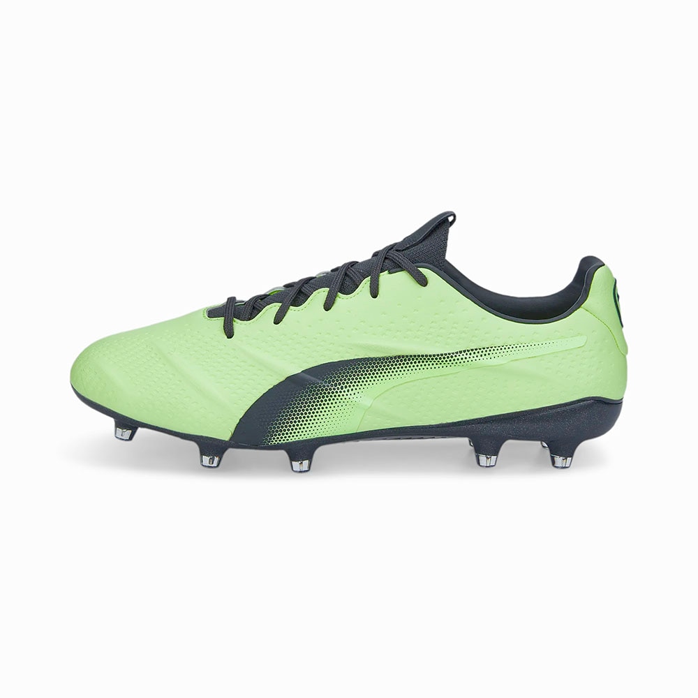 Puma King Platinum 21 FG/AG Fotballsko Vegan Grønn