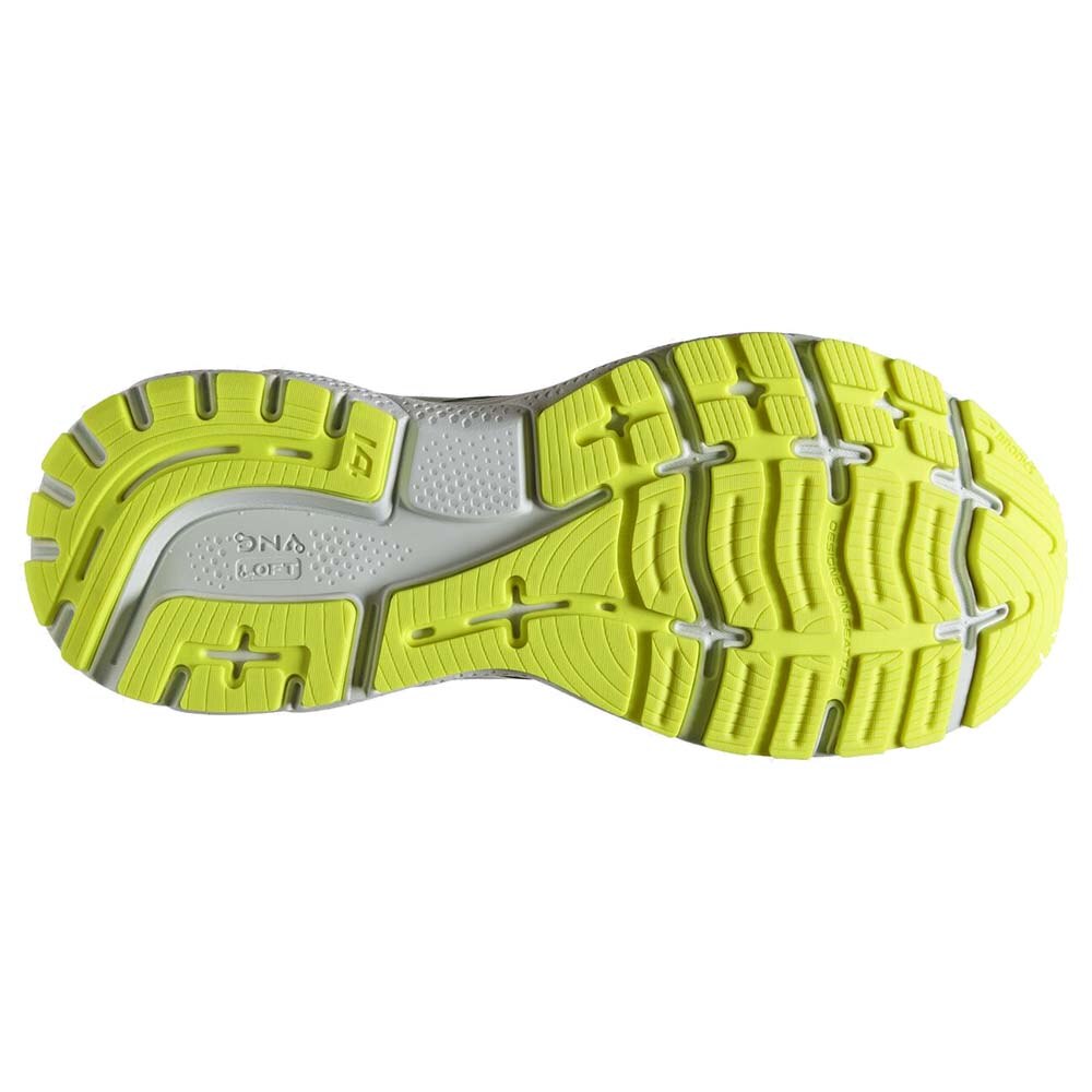 Brooks Ghost 14 Joggesko Dame Sort/Volt 