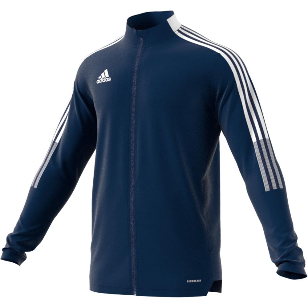  Adidas Tiro 21 Track Treningsjakke Marine