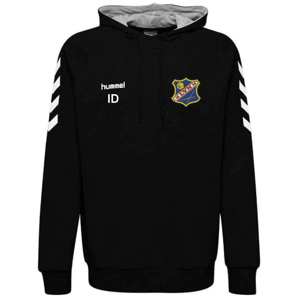 Hummel Lyn Fotball Hettegenser Sort