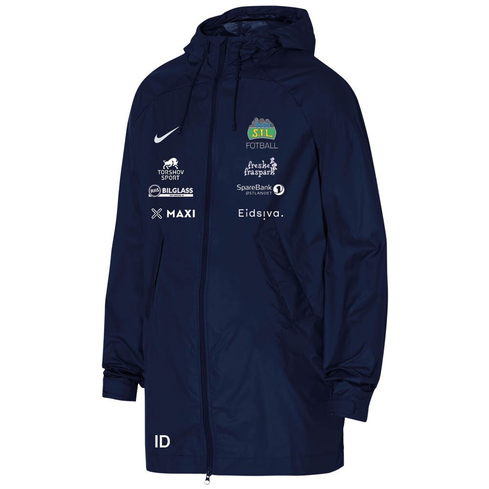 Nike Storhamar Fotball Regnjakke Marine