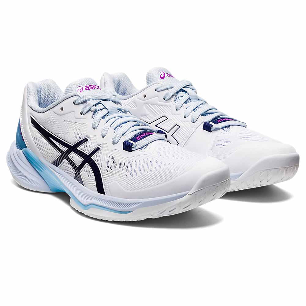 Asics Sky Elite FF 2 Hallsko Dame Hvit/Blå