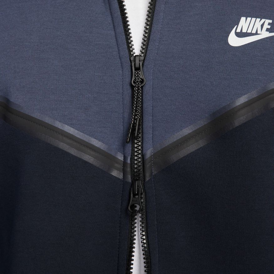 Nike Tech Fleece FullZip Hettegenser Marine/Blå