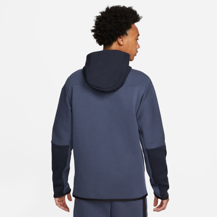 Nike Tech Fleece FullZip Hettegenser Marine/Blå