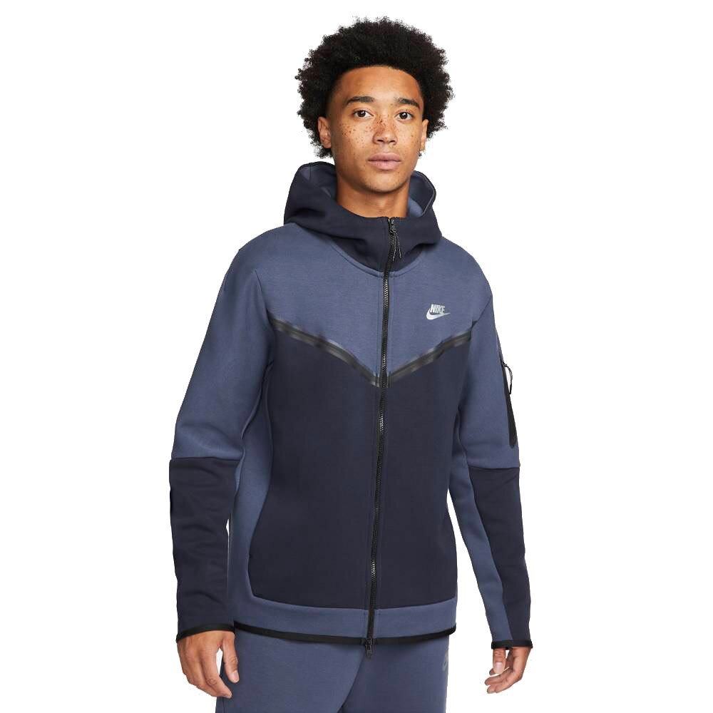 Nike Tech Fleece FullZip Hettegenser Marine/Blå