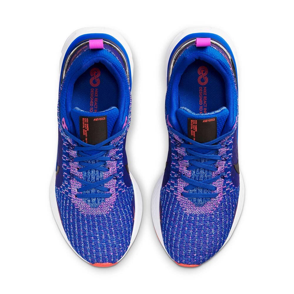 Nike React Infinity Run FlyKnit 3 Joggesko Dame Lilla/Blå