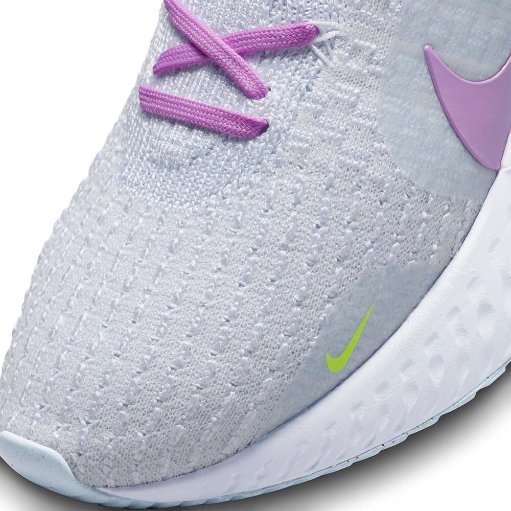 Nike React Infinity Run FlyKnit 3 Joggesko Dame Grå/Lilla