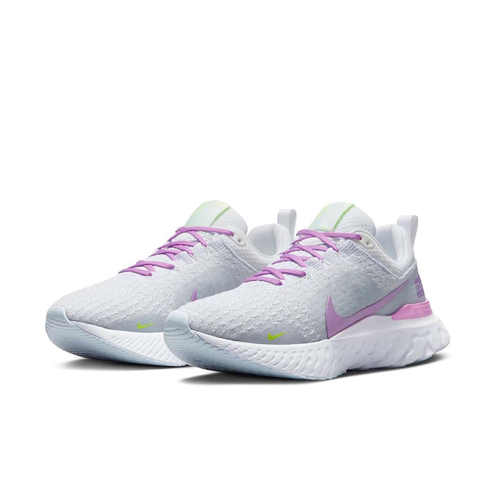 Nike React Infinity Run FlyKnit 3 Joggesko Dame Grå/Lilla