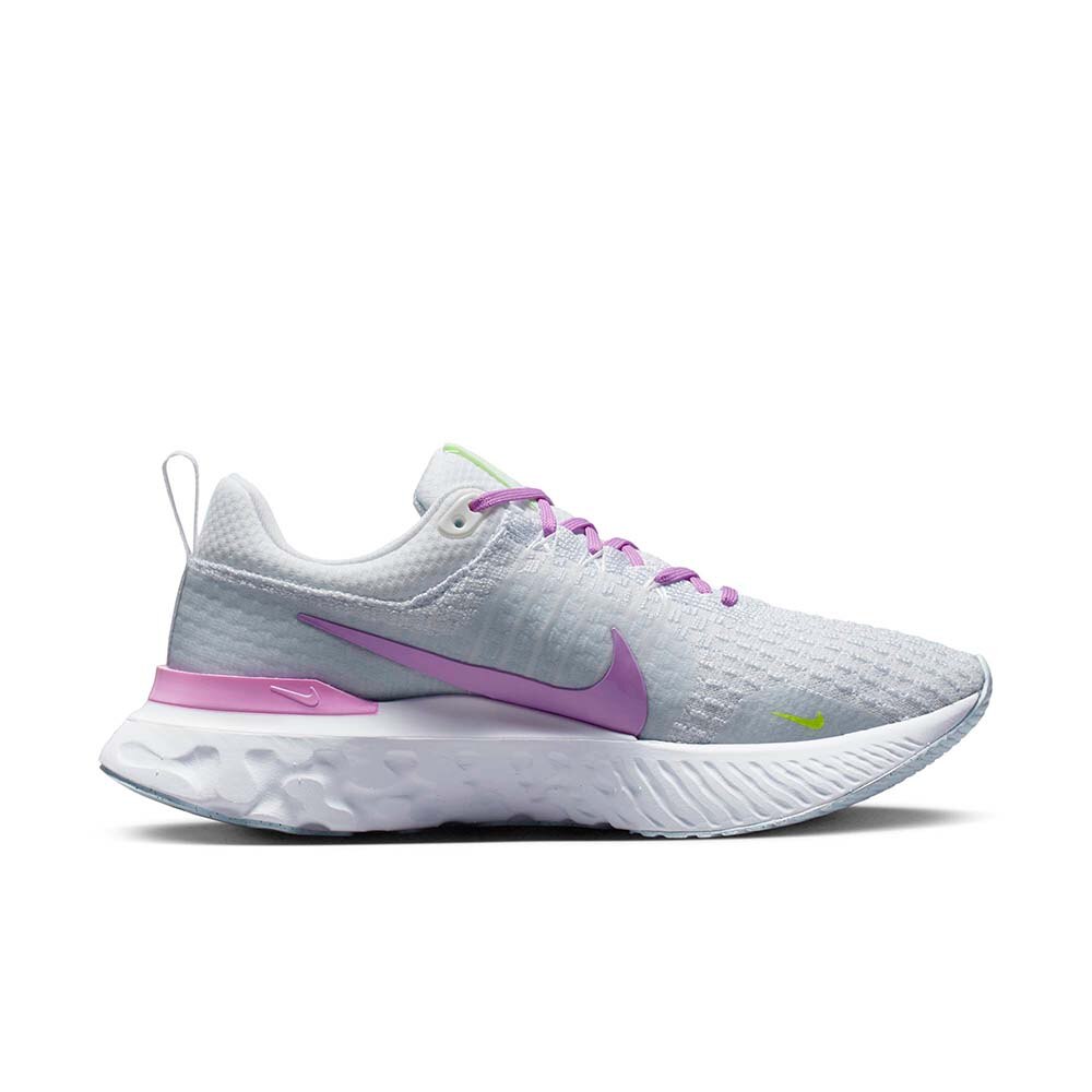 Nike React Infinity Run FlyKnit 3 Joggesko Dame Grå/Lilla