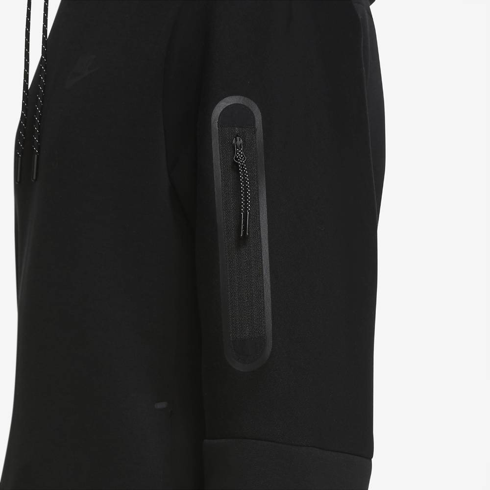 Nike Tech Fleece Hettegenser Sort