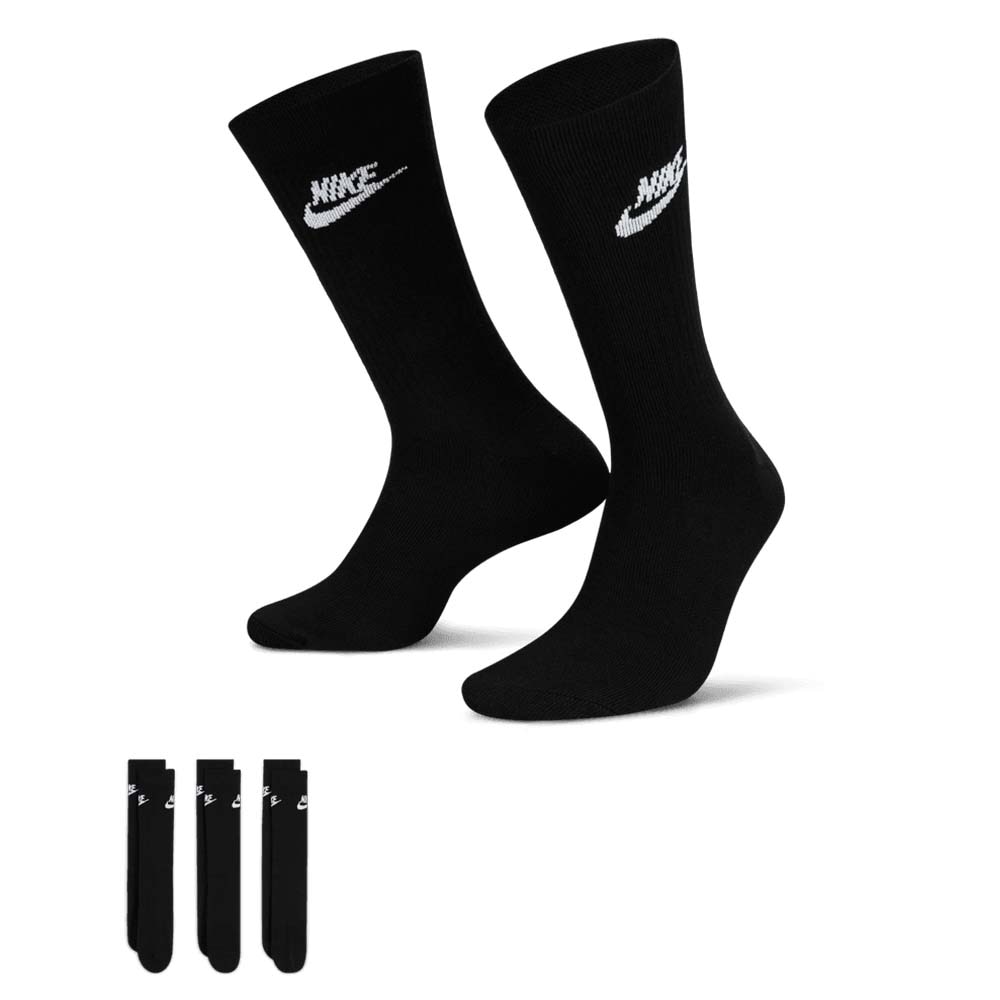 Nike NSW Everyday Essential Sokker 3-Pack Sort 