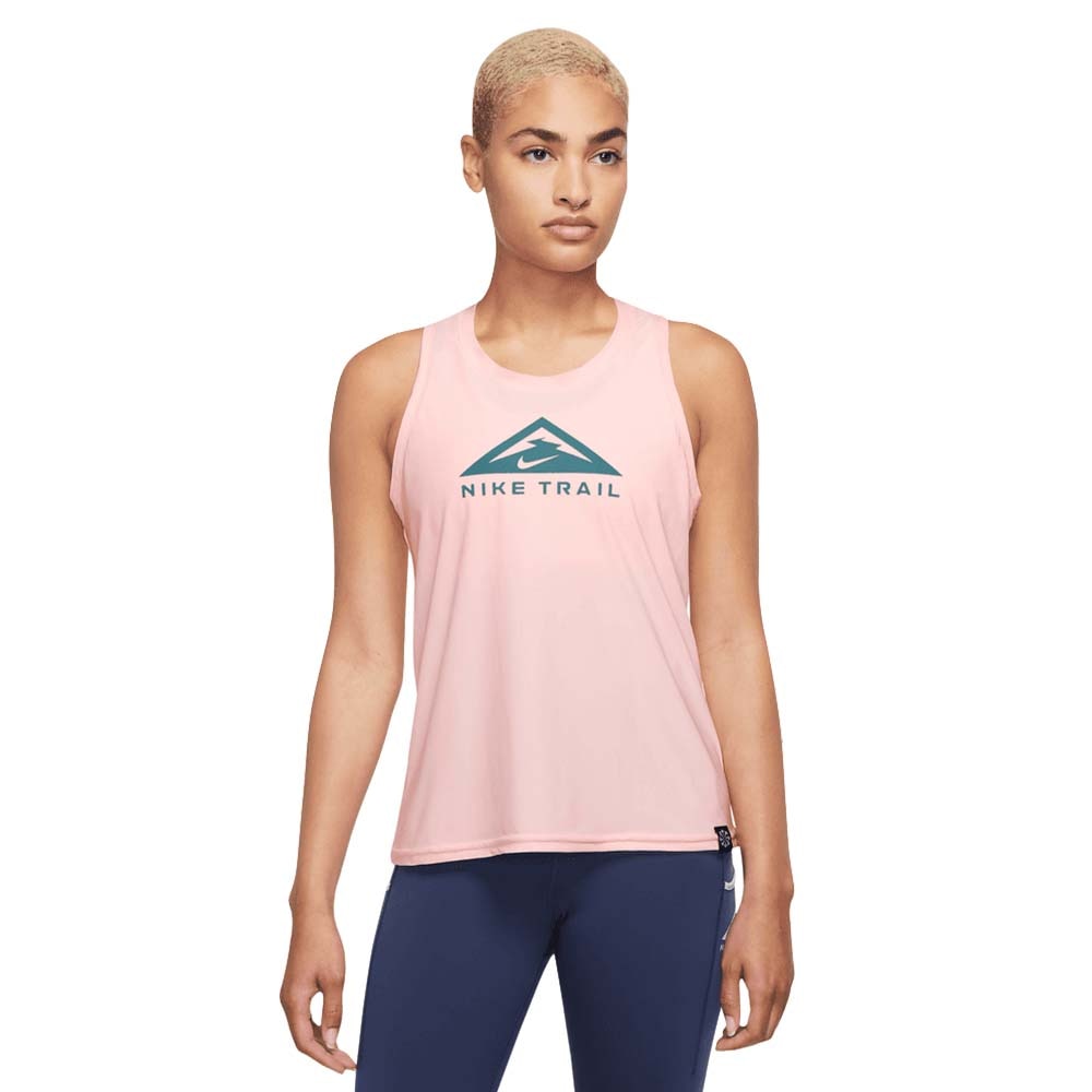 Nike Dri-Fit Trail Tank Singlet Dame Rosa