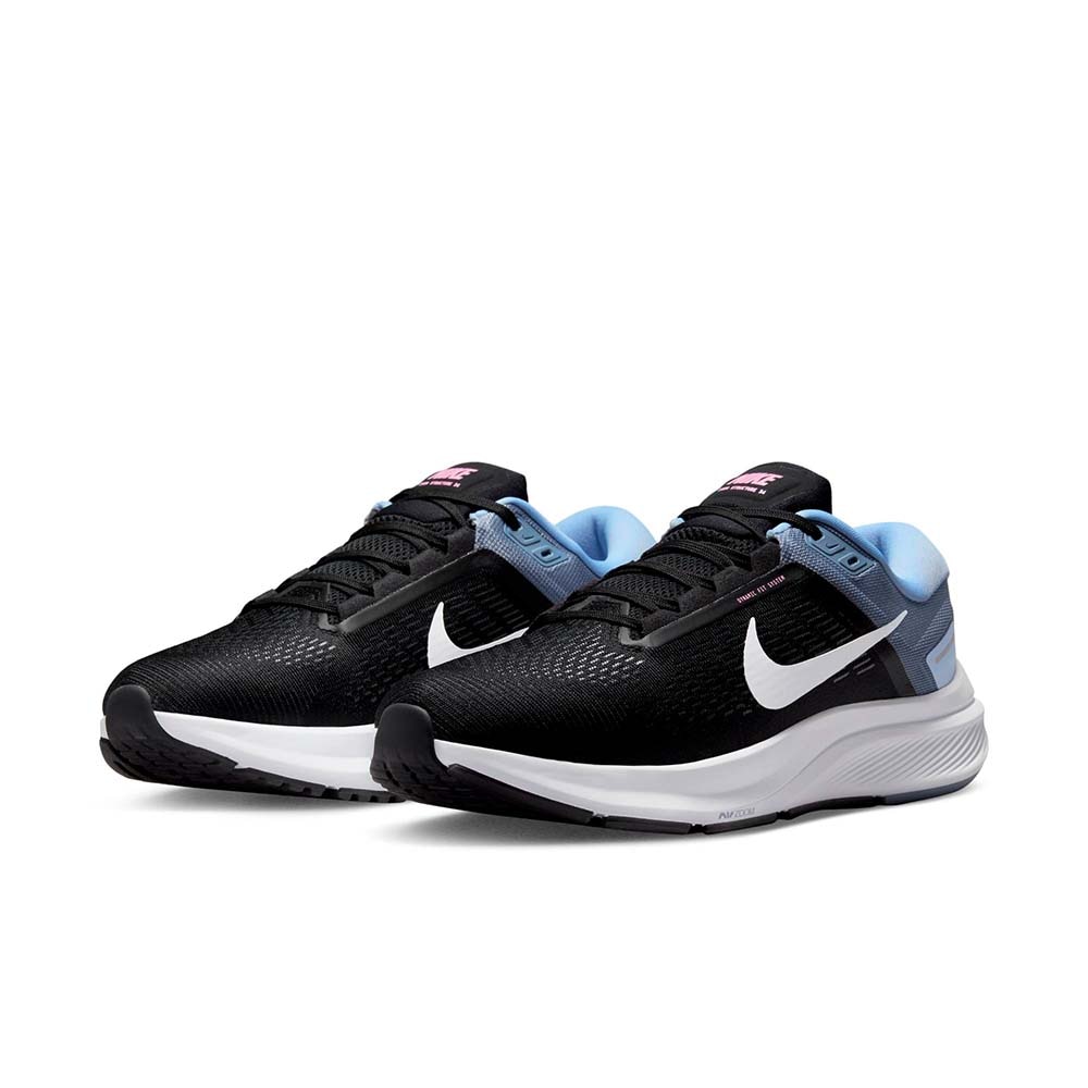 Nike Air Zoom Structure 24 Joggesko 24 Herre Sort/Lys Blå