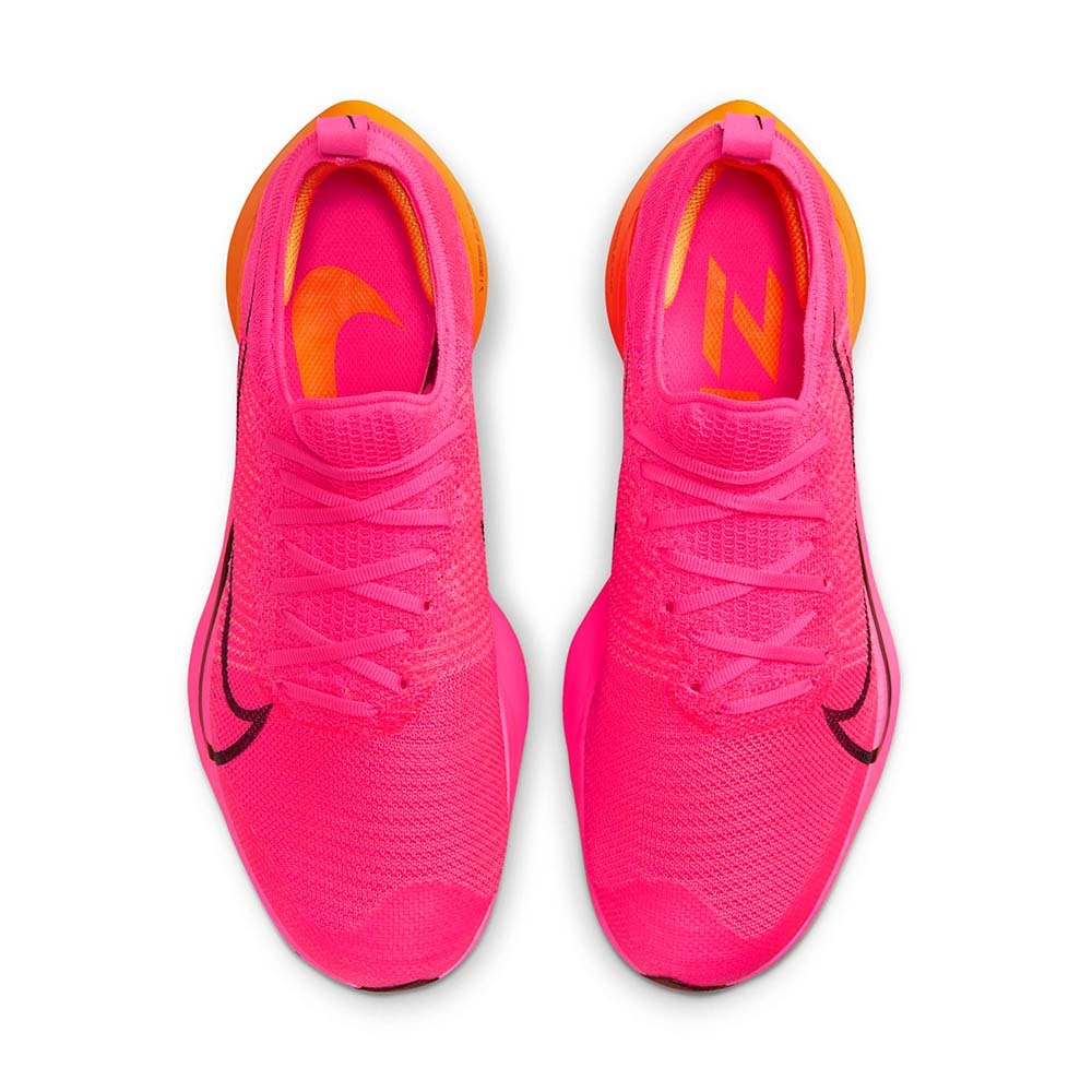 Nike Air Zoom Tempo Next% Flyknit Joggesko Herre Rosa/Oransje 