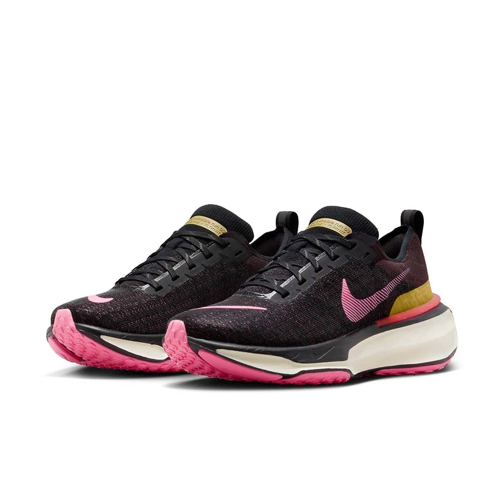 Nike ZoomX Invincible Run Flyknit 3 Joggesko Dame Burgunder/Rosa 