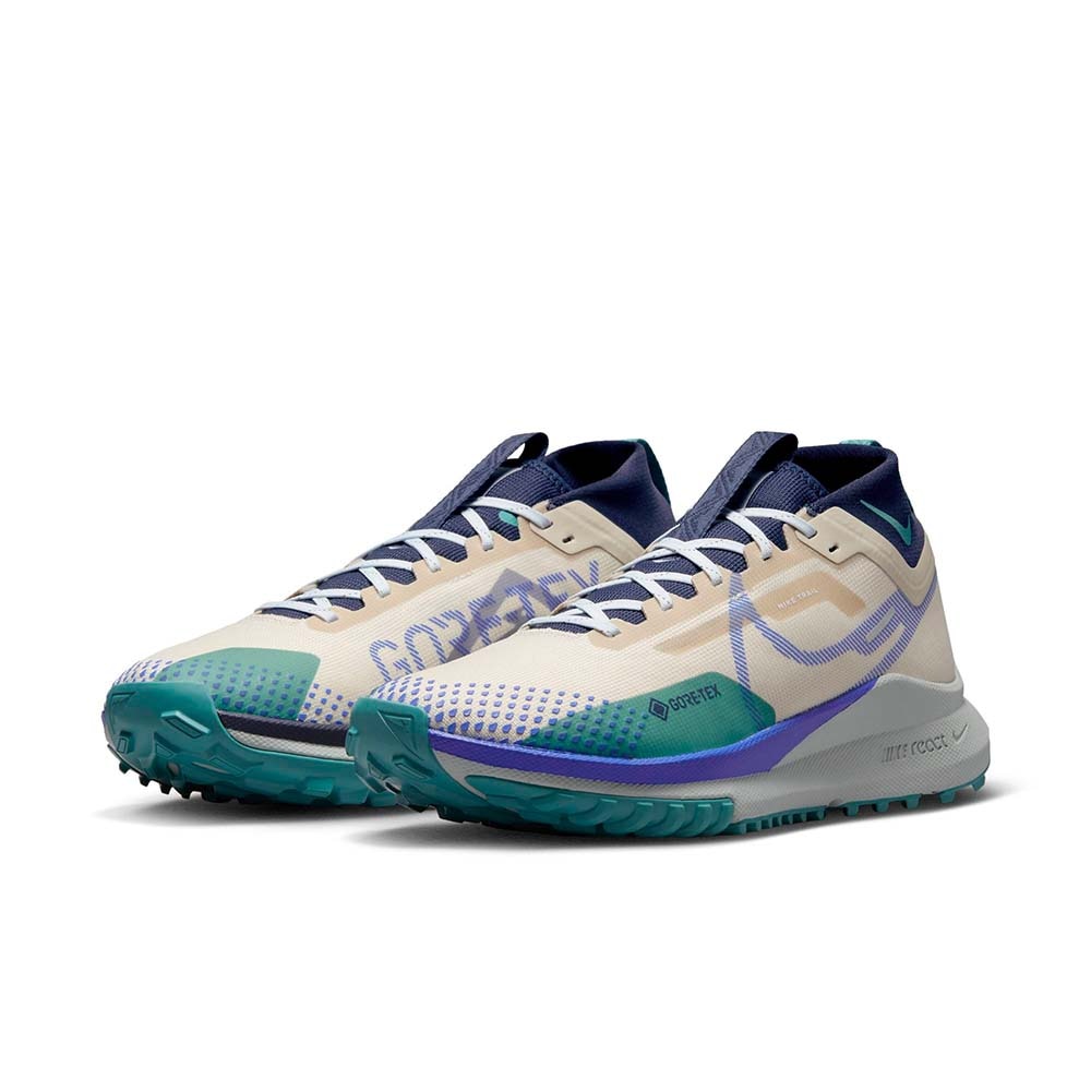 Nike React Pegasus Trail 4 GORE-TEX Joggesko Herre Beige/Blå