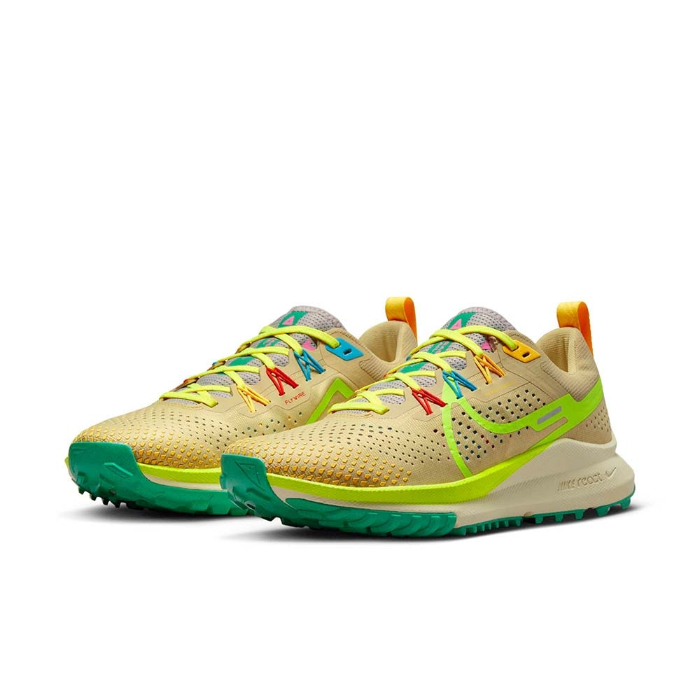 Nike React Pegasus Trail 4 Joggesko Dame Gul 