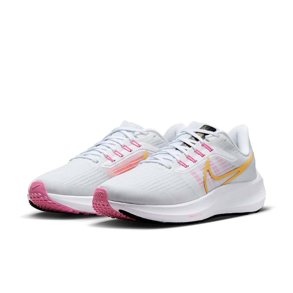 Nike Air Zoom Pegasus 39 Joggesko Dame Hvit/Oransje 