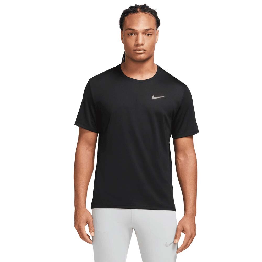 Nike Dri-Fit Miler Kortermet Trøye Herre Sort 