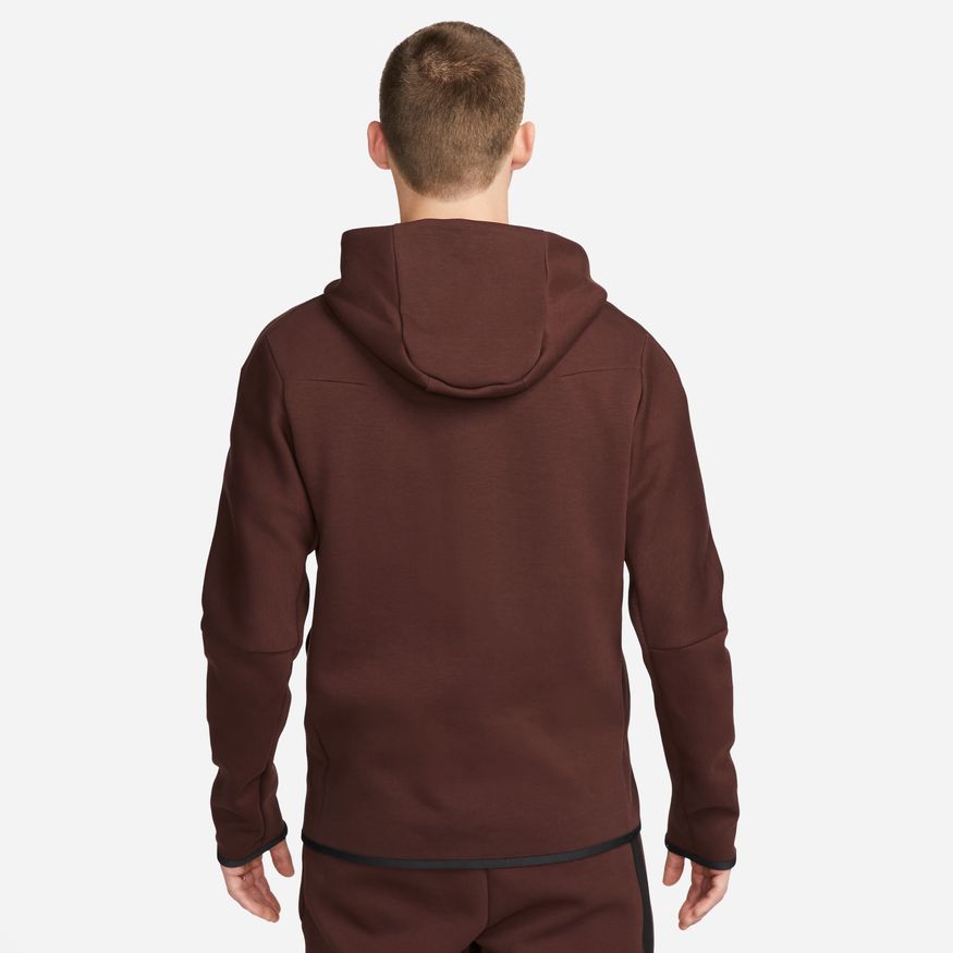 Nike Tech Fleece FullZip Hettegenser Brun