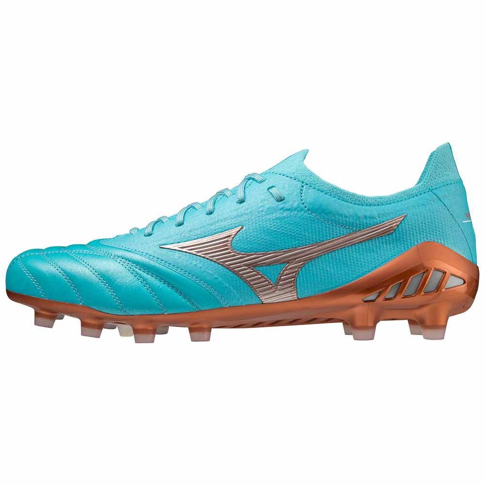 Mizuno Morelia Neo III Beta Made In Japan FG Fotballsko Azure Blue